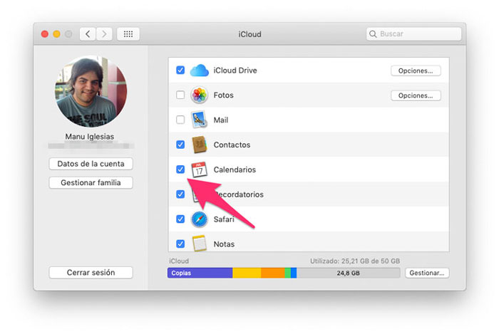 activar icloud mac
