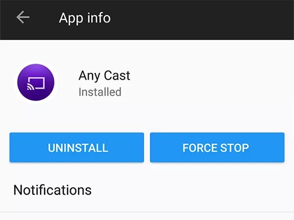 desinstalar app