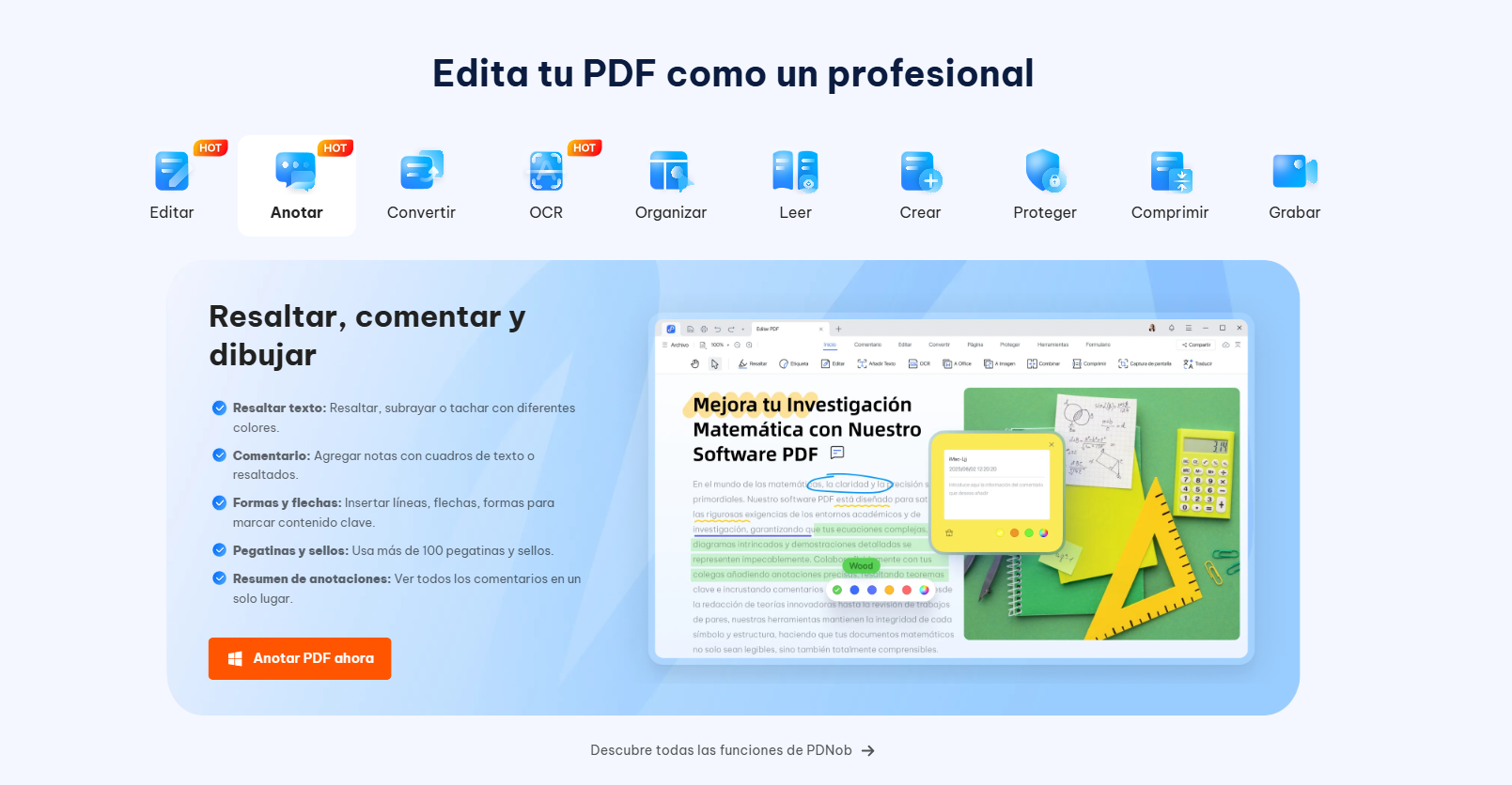 editor tenorshare pdnob para subrayar pdf en chrome offline