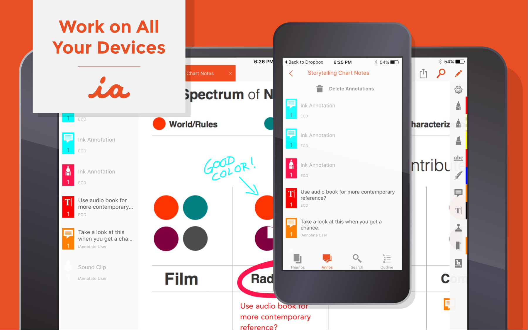 app para subrayar pdf - iAnnotate