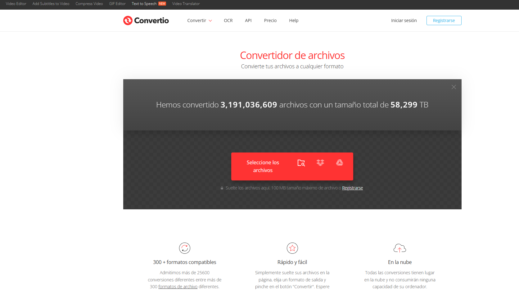 transformar pdf a epub con convertio