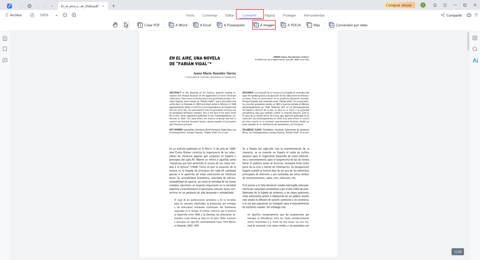 convertir pdf a png con pdnob pdf editor