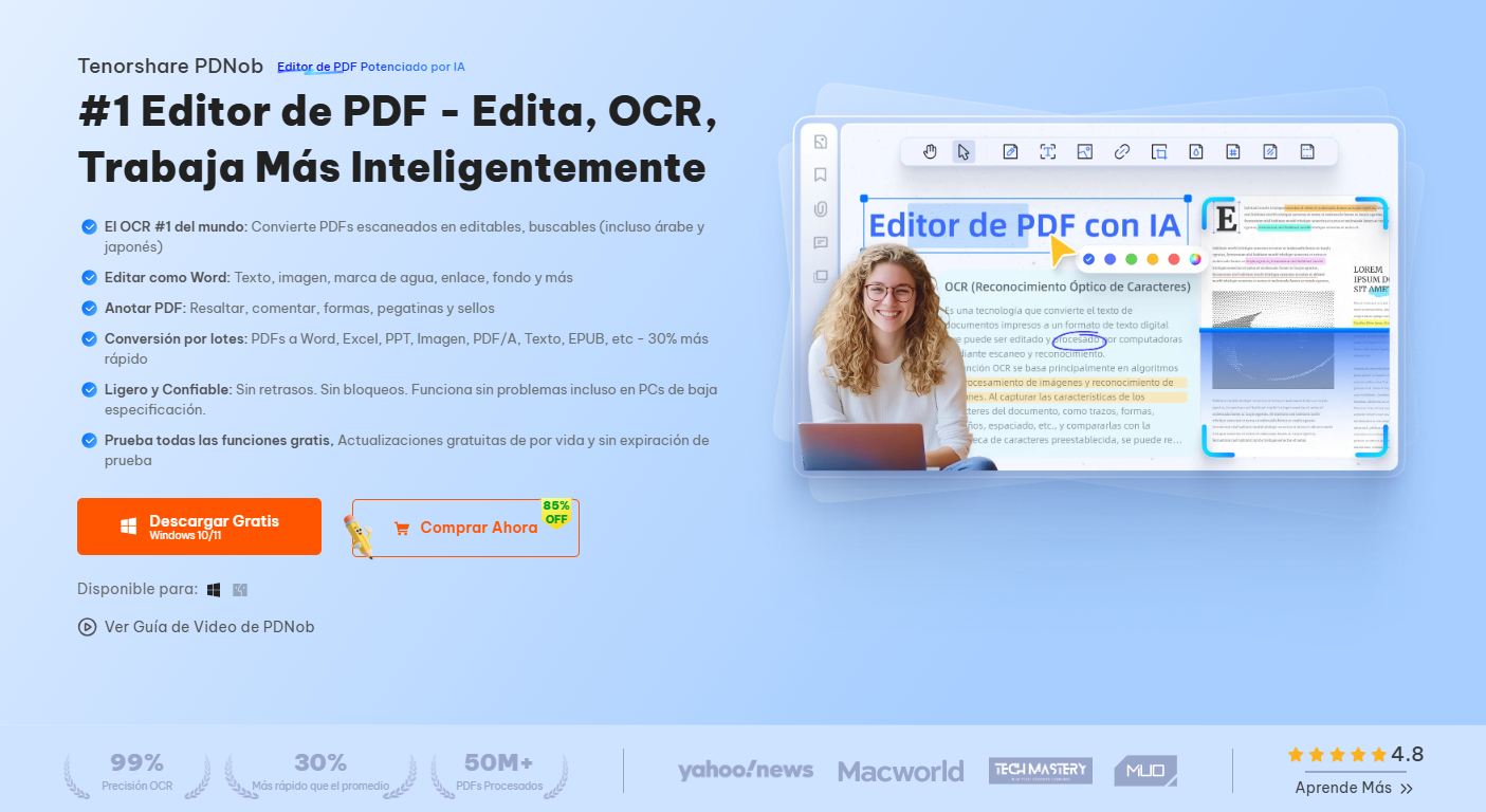 pdnob pdf editor mejor aplicacion para editar en mac