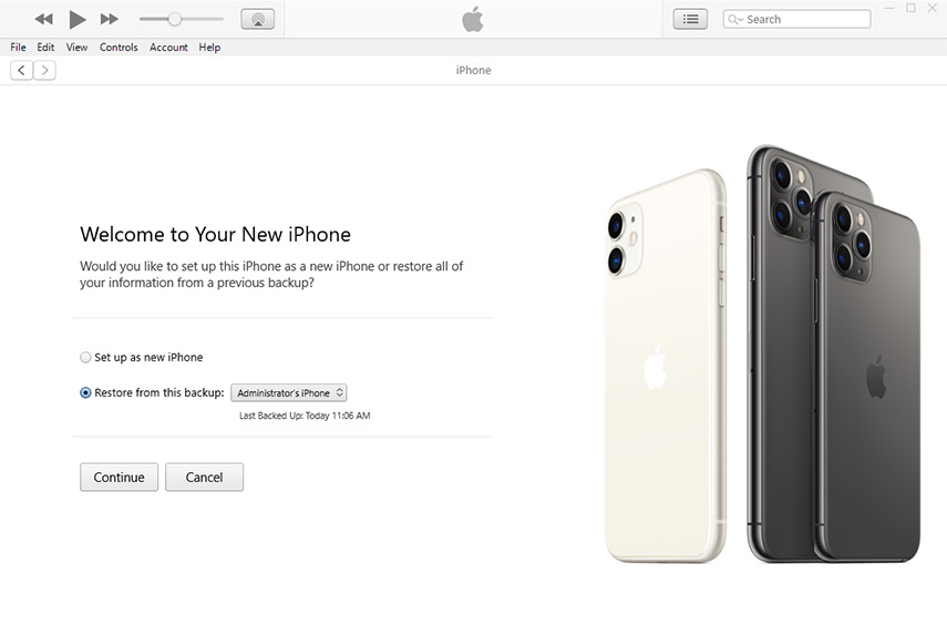 restaurar desde respaldo para bajar ios 15 to ios 14