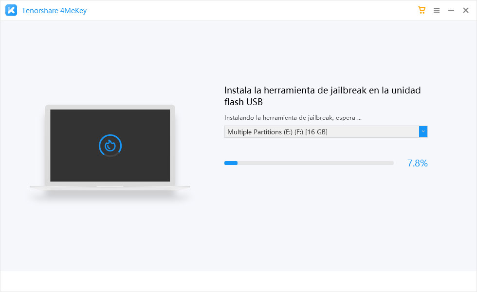 instala la herramienta de jailbreak