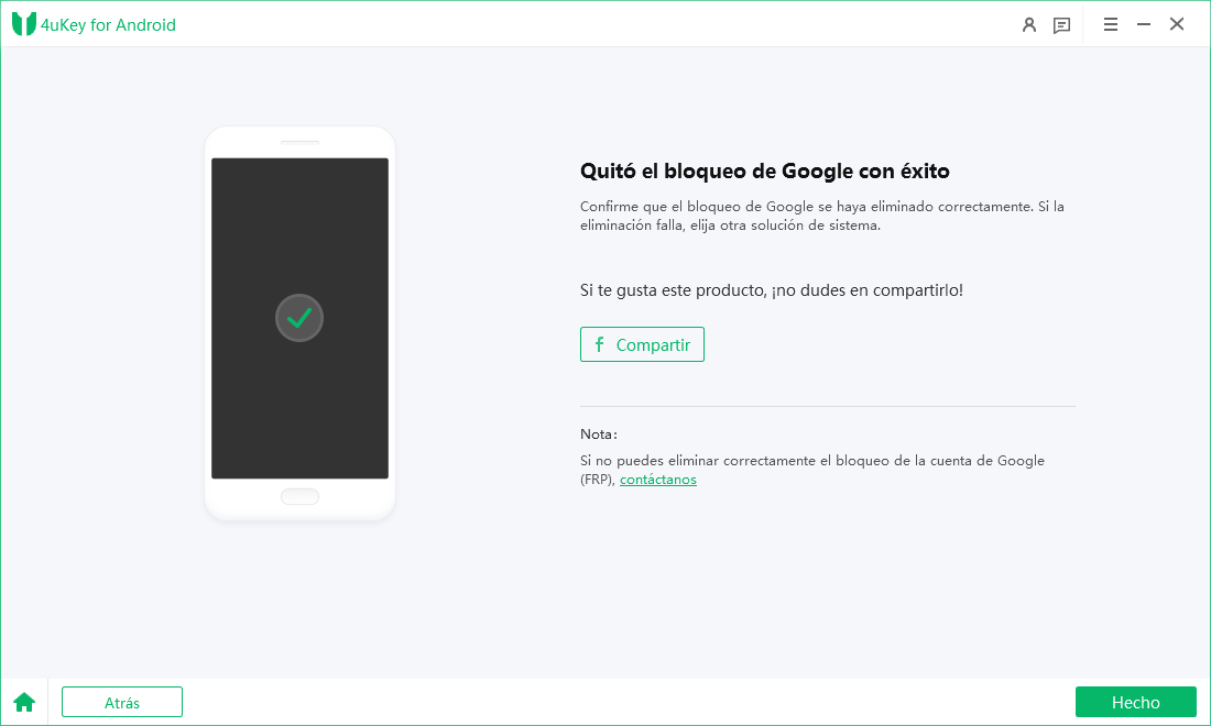 frp eliminado con cable edl