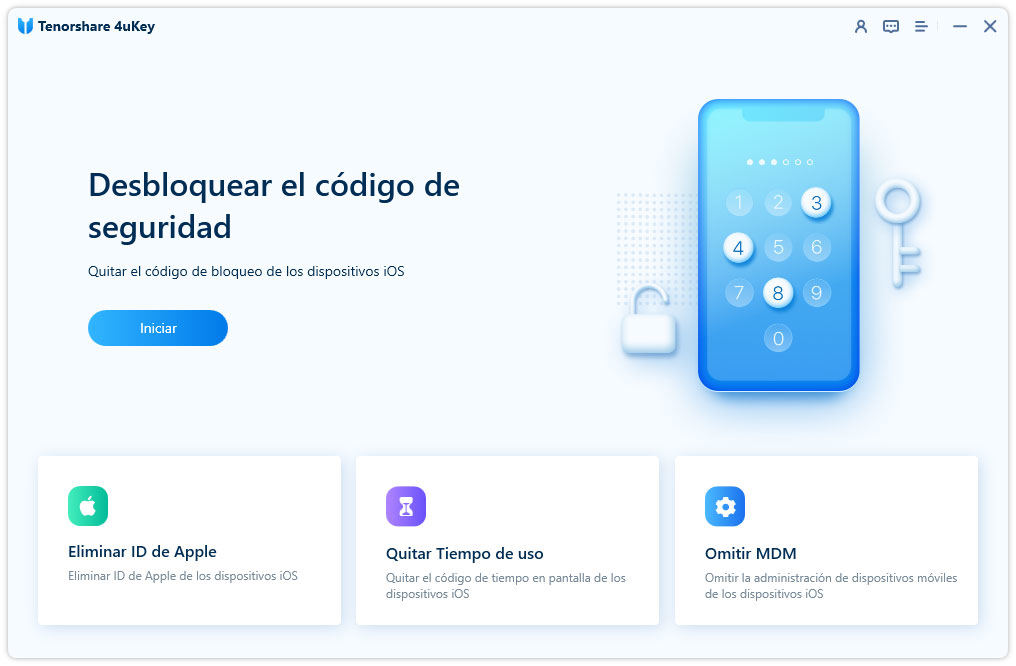 desbloquear interfaz de pantalla bloqueada-4ukey
