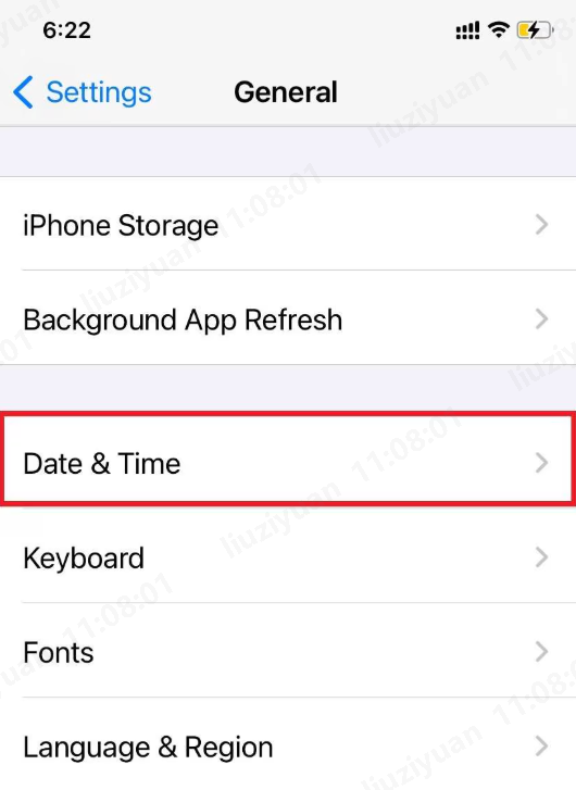 cerrar cambiando la hora