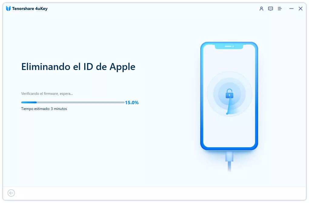 el antiguo ID de Apple sigue apareciendo - eliminar con 4uKey