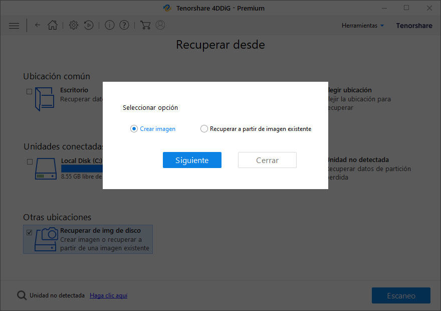 encontrar archivos borrados en Windows 10