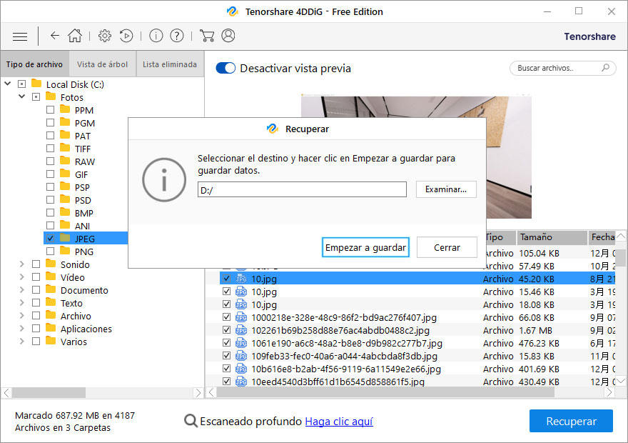 cómo recuperar datos borrados en pc window 10