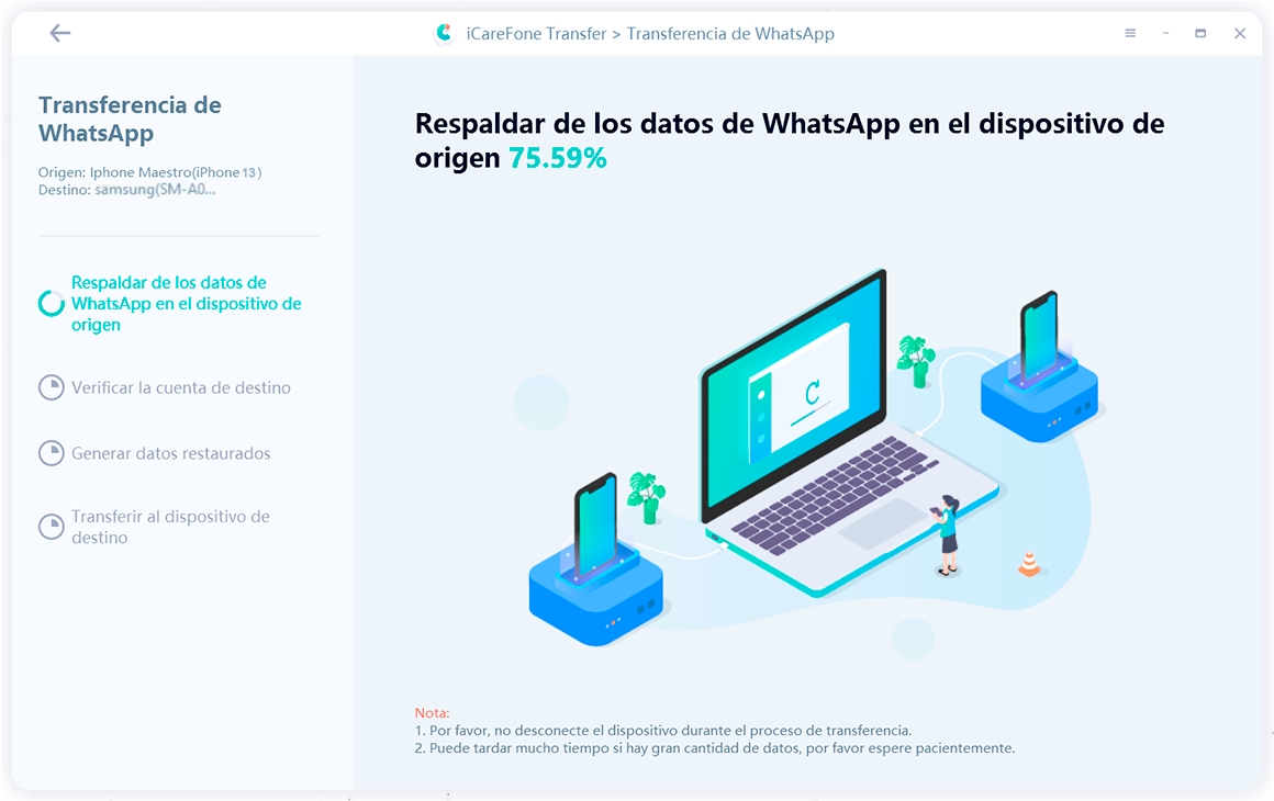 backing up whatsapp data now