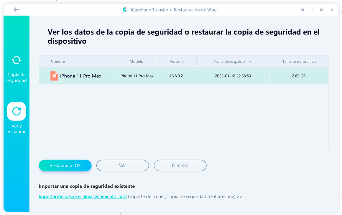 restore viber data - guide