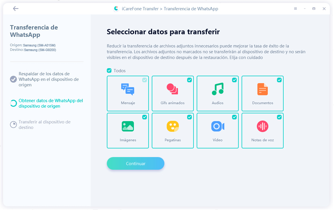 transferir whatsapp de huawei a samsung