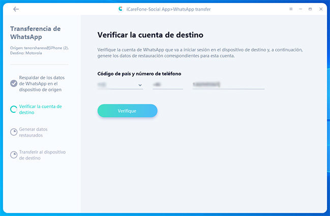 verify whatsapp account