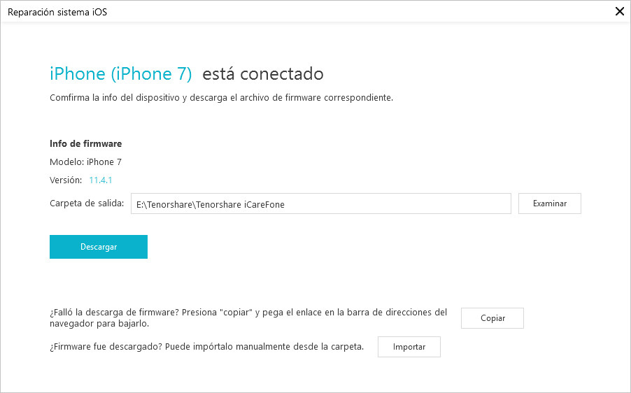 desgarcar firware ios