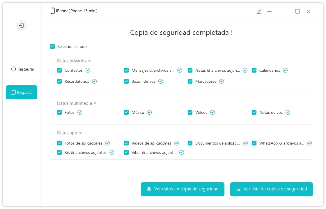 vista previa y restauración - guía de icarefone