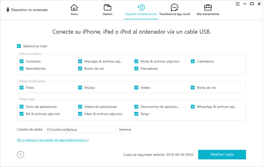 Cómo Hacer Copias De Seguridad Iphone Tenorshare 4038