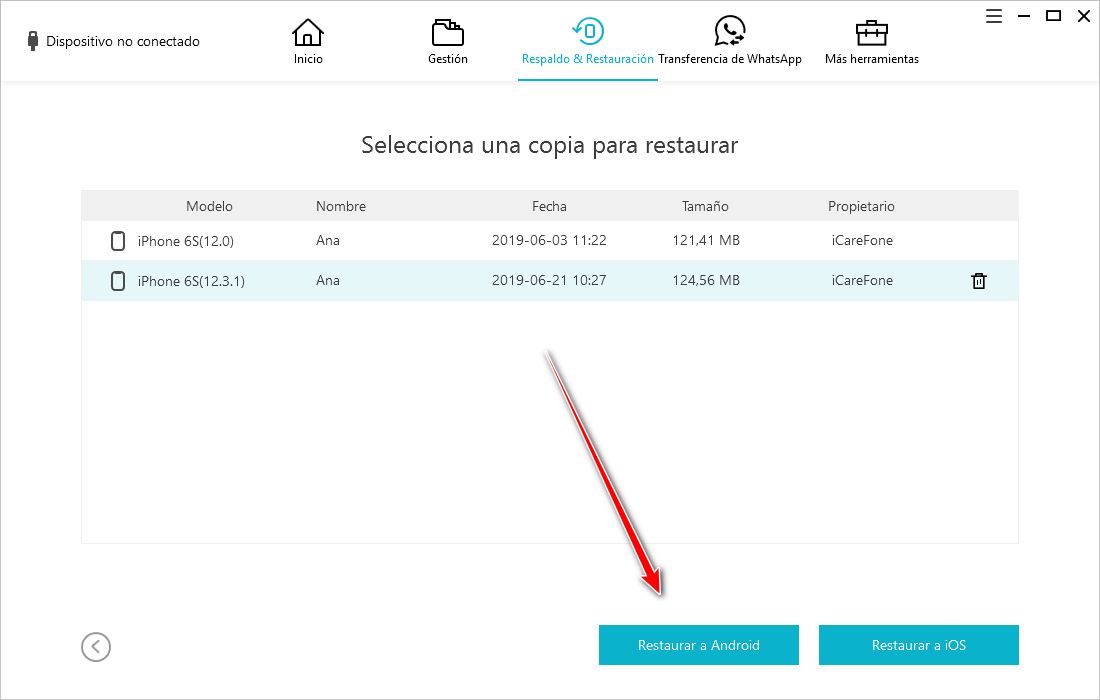 transferir conversaciones whatsapp de ios a android solución