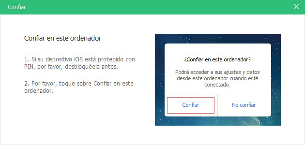 confiar en este ordenador