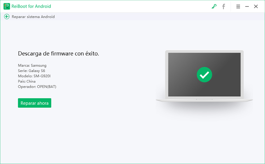 reparar ahora tenorshare Reiboot