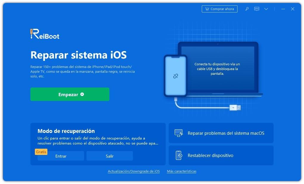 reparar sistema operativo ios