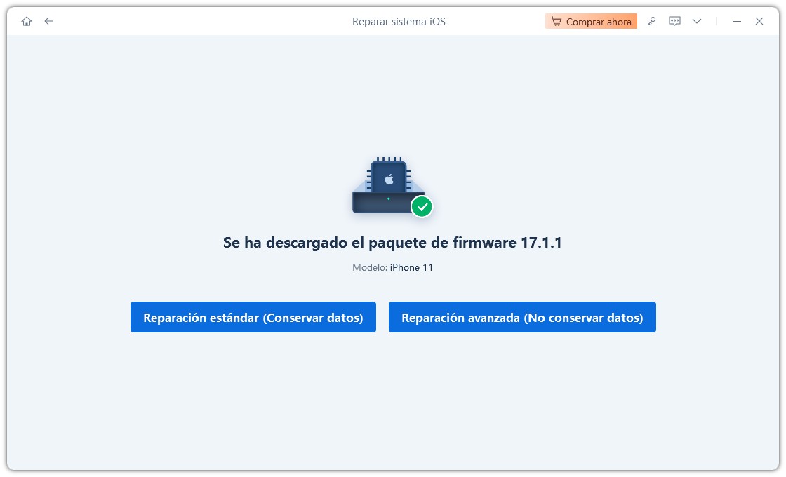 Elige la opción