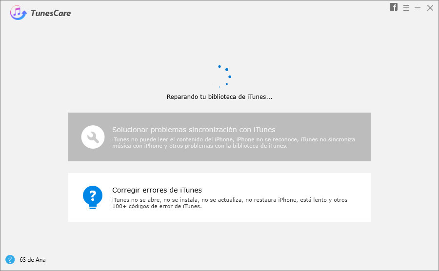 reparar biblioteca de itunes