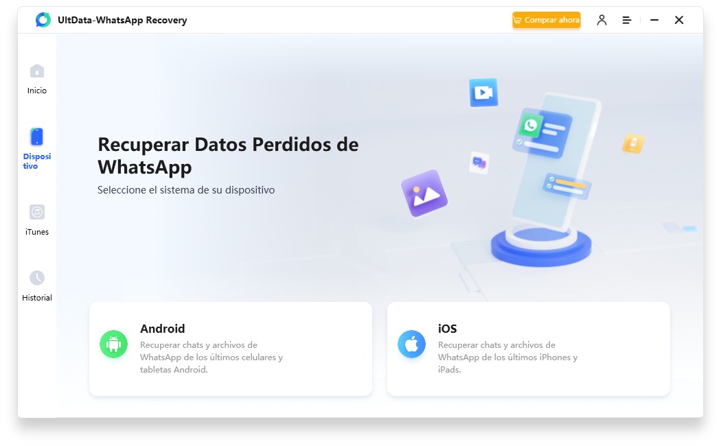buscar whatsapp borrados iphone
