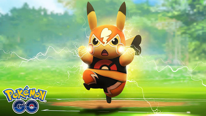 pikachu en pokemon go