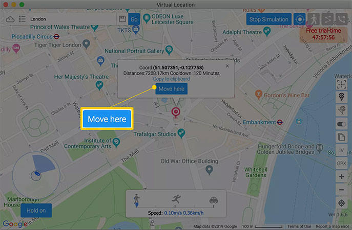 cambiar ubicacion de whatsapp con itools