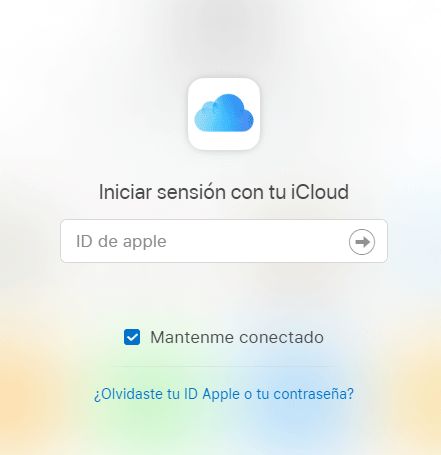 iniciar sensión icloud en tu computadora