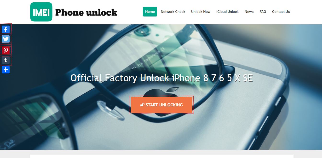 interfaz de descargar de imei