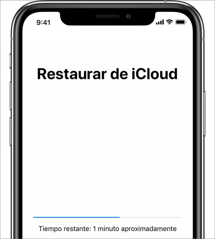 el tiempo para completar