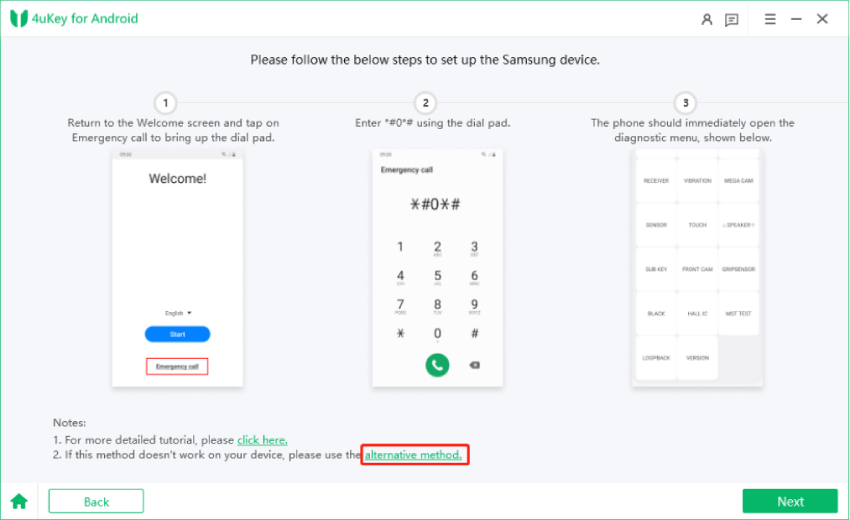 4ukey for android select alternative method