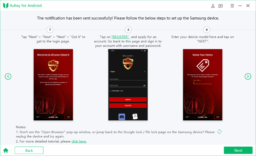 download alliance shield app