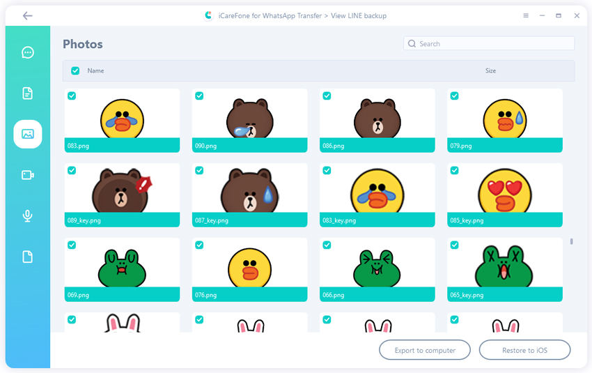 line sticker maker - ver y exportar line al pc