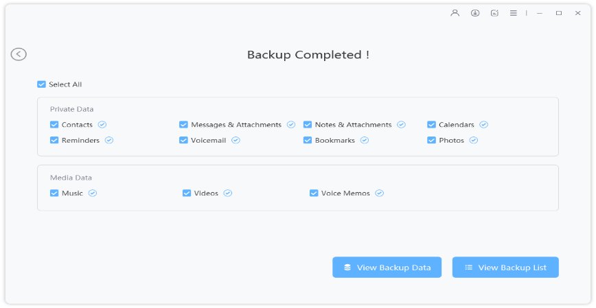 backup ipad with icarefone