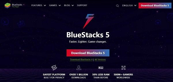 mejor emulador de android para pc - bluestacks