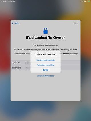 desbloquear ipad con codigo