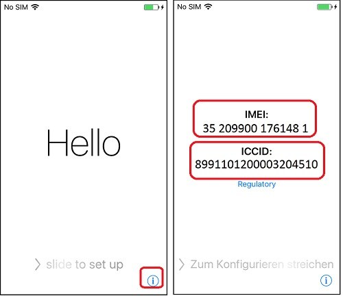 how to get imei number on iphone if locked