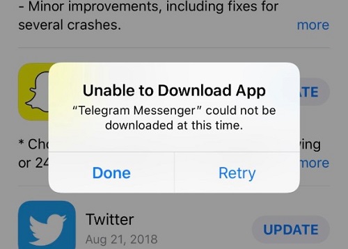 ipad no puede decargar apps