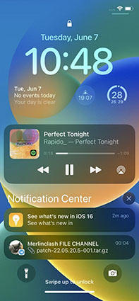 nuevas funciones del centro de notificaciones para ios 16