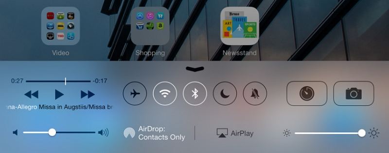 como apagar el sonido de la camara ipad