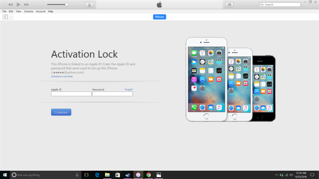 bypass activation lock with itunes