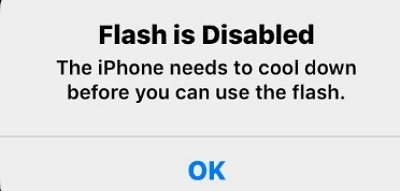 iphone 13 camera flash not working
