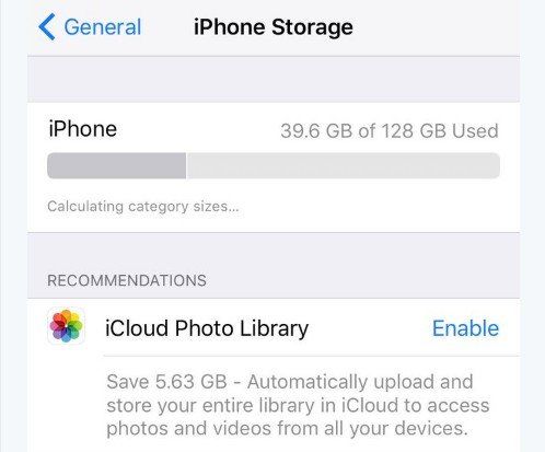 clear up space