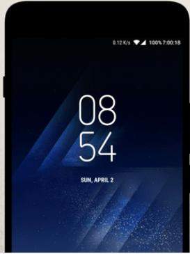 bloqueo de pantalla de bloqueo samsung s8