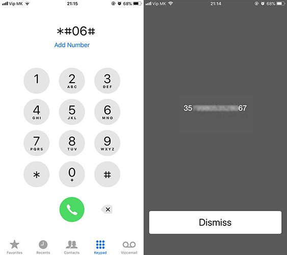 how to get imei number on iphone if locked
