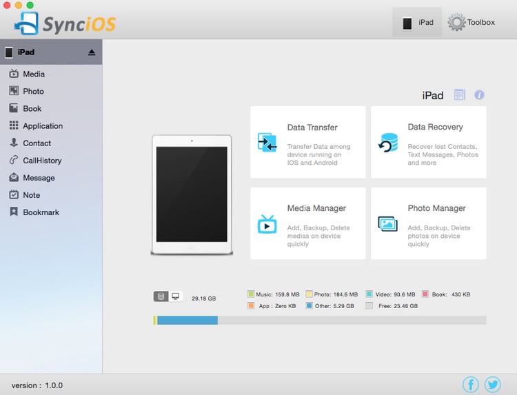 syncios for mac